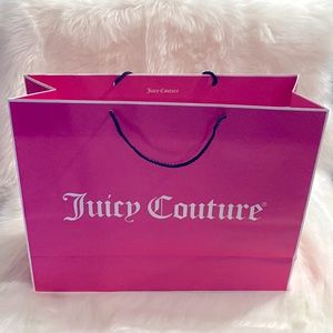Juicy Couture Retail Store Goft Shopping Tote Bag NWT Excellent Condition